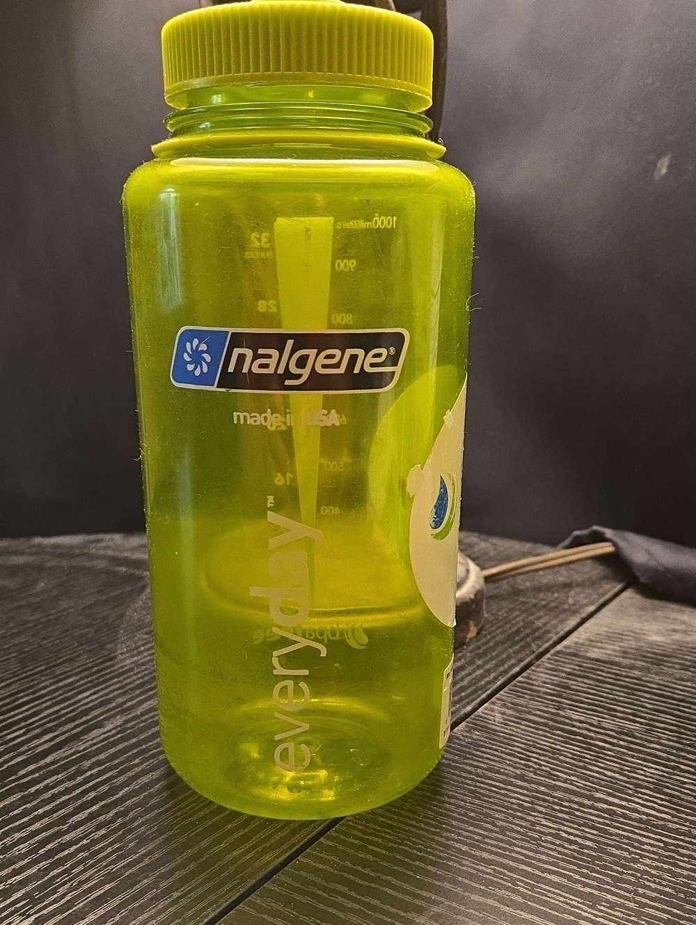 Nalgene Everyday Wide-Mouth Water Bottle - Lime Green